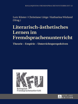 cover image of Literarisch-ästhetisches Lernen im Fremdsprachenunterricht